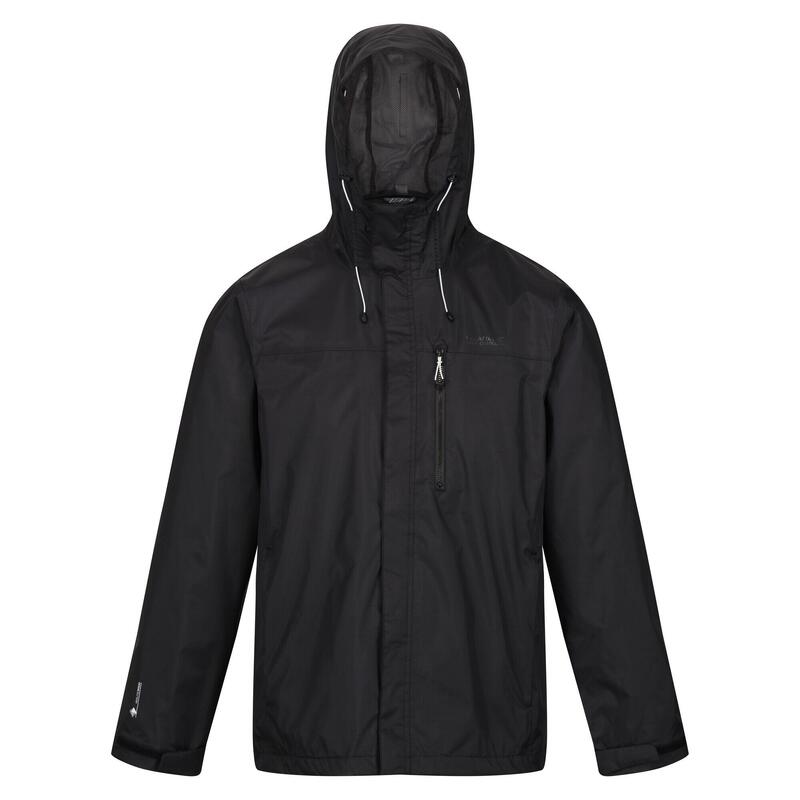 Chaqueta Impermeable Baslow para Hombre Negro