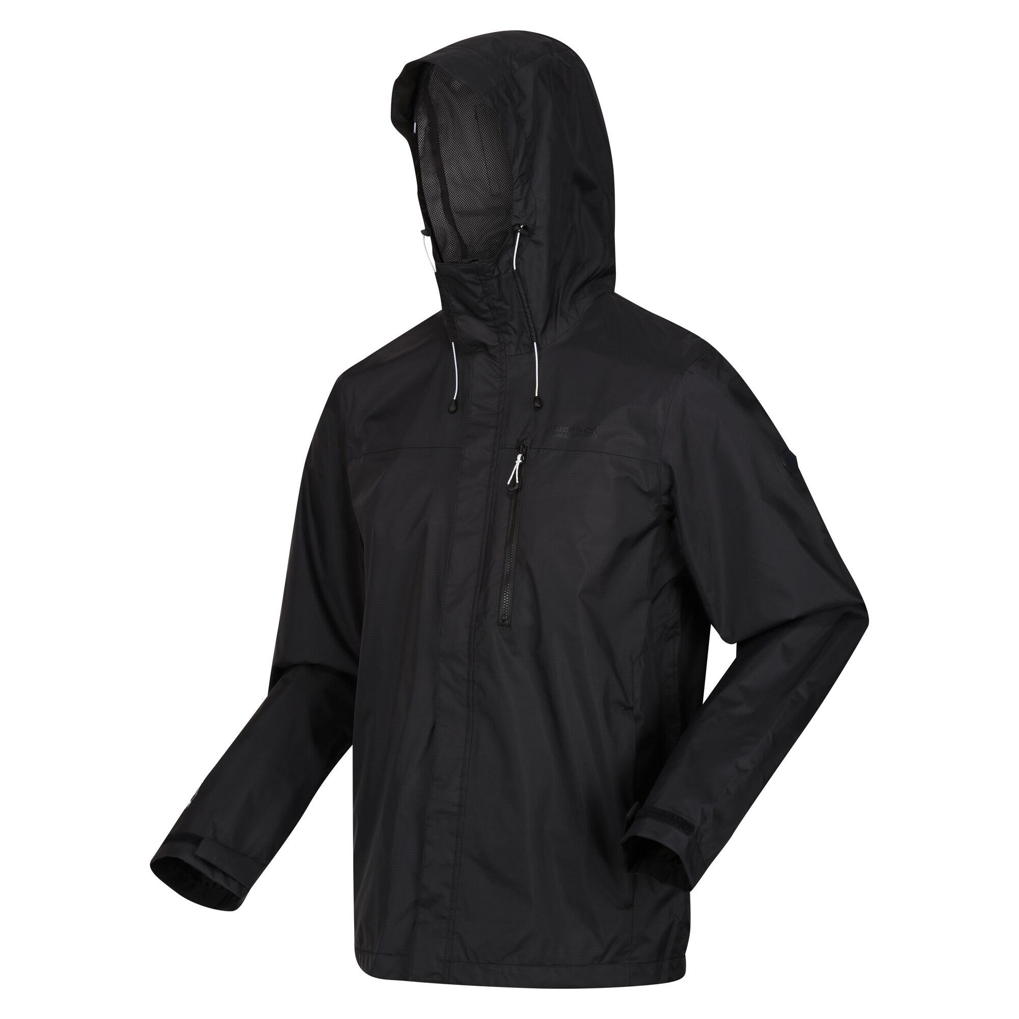 Men's BASLOW waterproof jacket (Black)