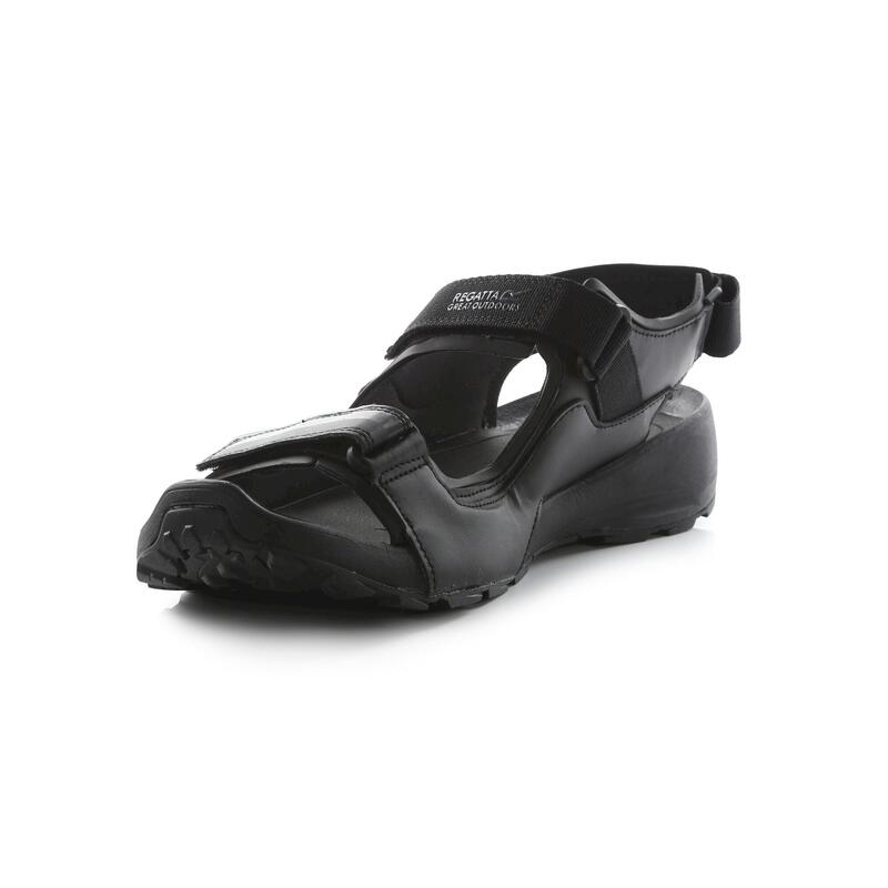 Sandales SAMARIS Homme (Noir / Gris foncé)