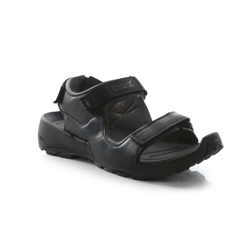 Heren sandalen Samaris (Zwart/Briar)