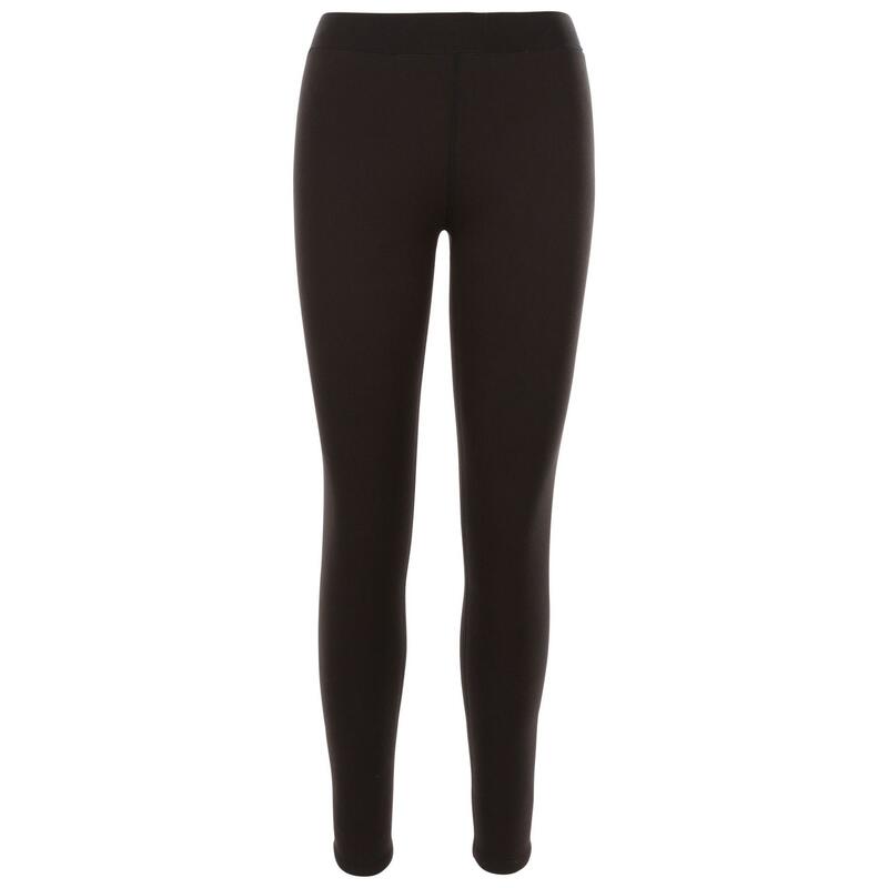 Dames donzige sherpa legging (Donkergrijs)