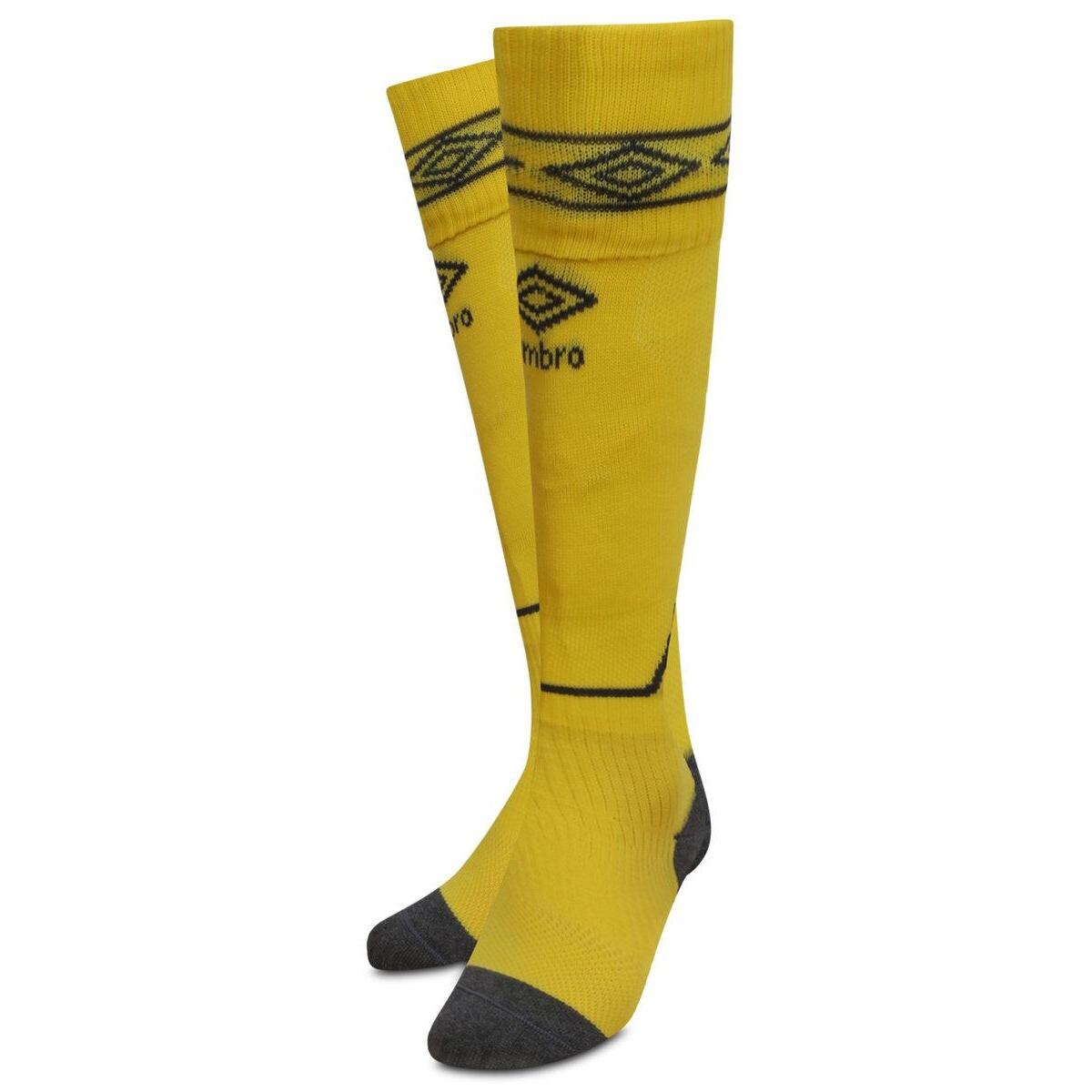UMBRO Diamond Football Socks (Blazing Yellow/Carbon)