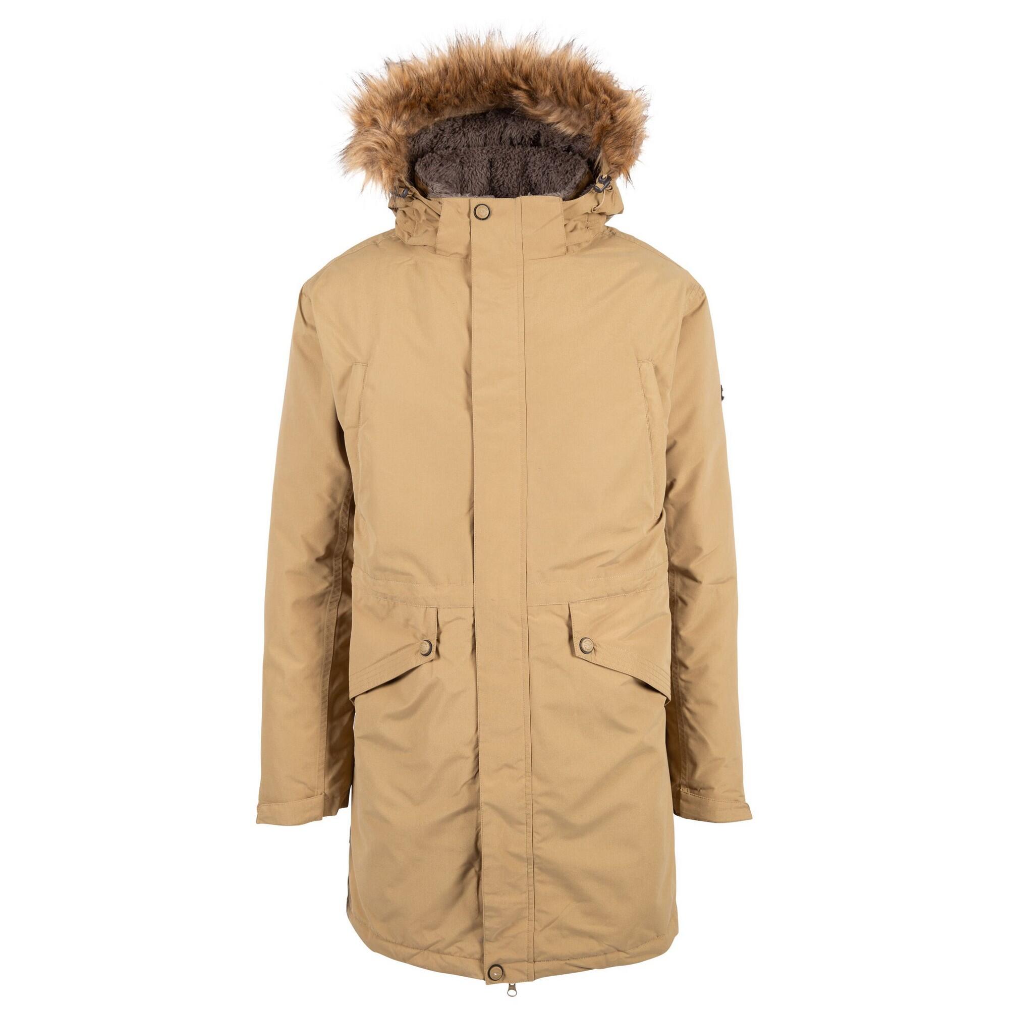 Men's VERTON Quilted Jacket (Light Brown)