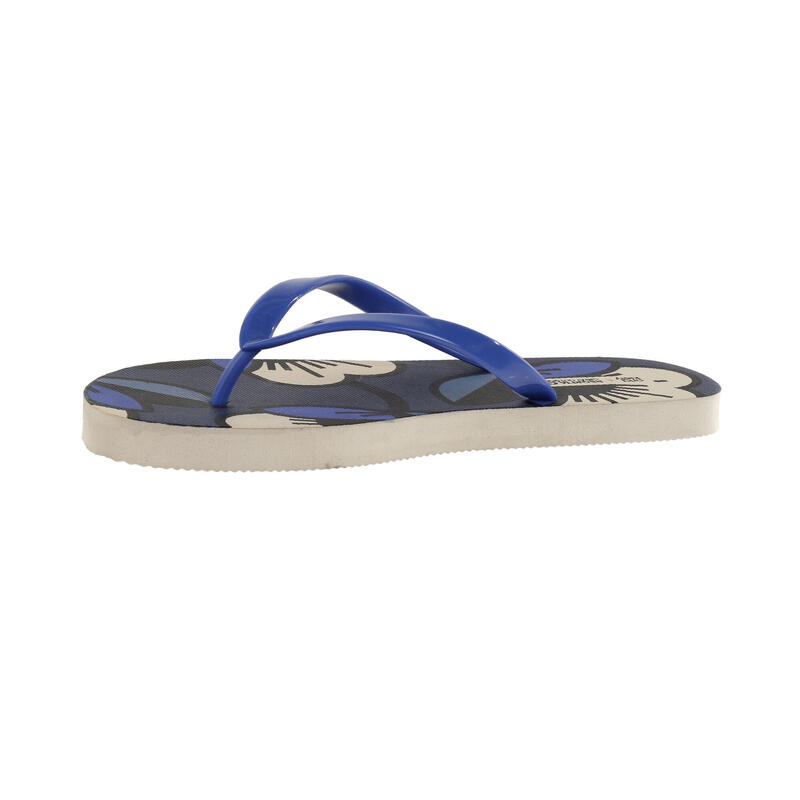 Flipflops "Orla Kiely", Passionsblume Damen Marineblau