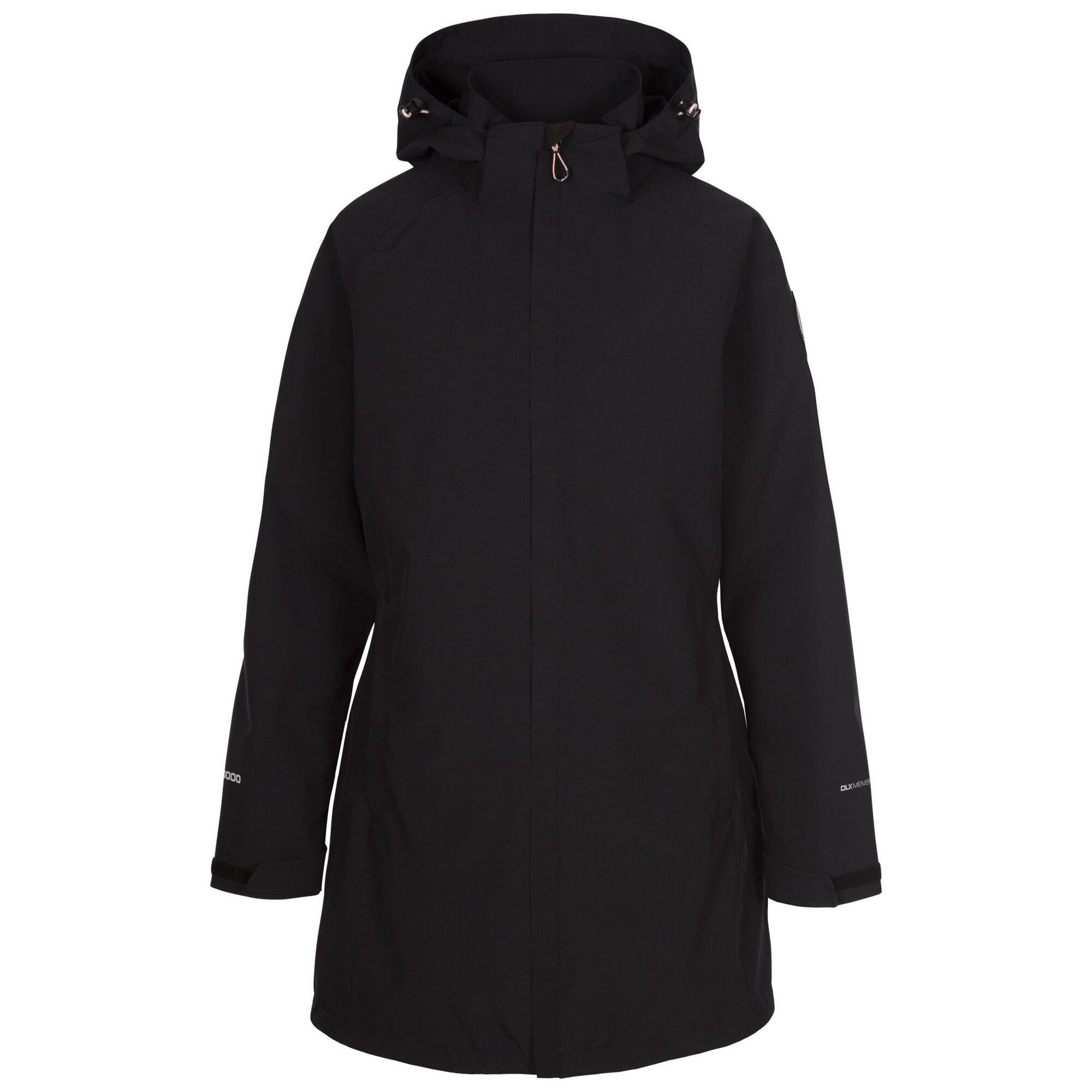 PORTRAIT Women's waterproof jacket (Black)