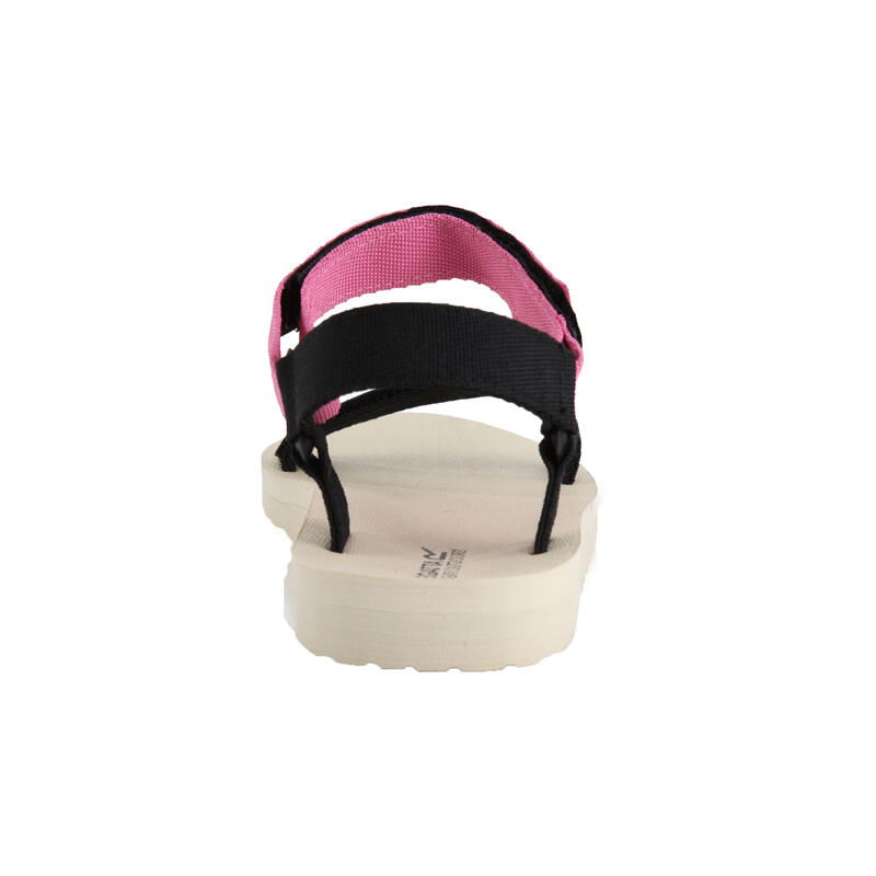 Sandalias Lady Vendeavour para Mujer Fucsia, Negro