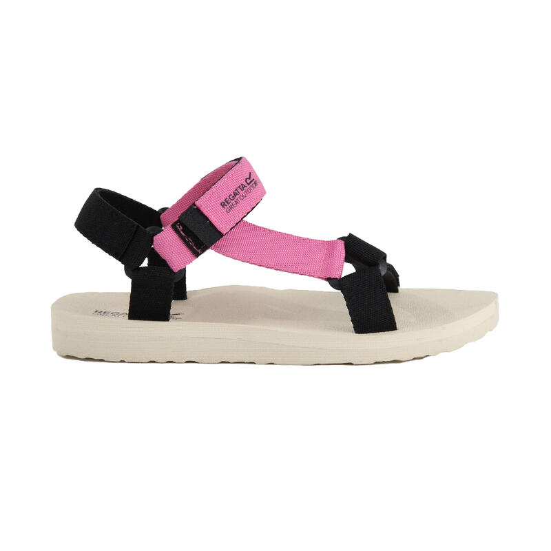 Dames Lady Vendeavour Sandalen (Fuchsia/Zwart)