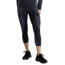 Leggings 3/4 In The Zone para Mujer Negro