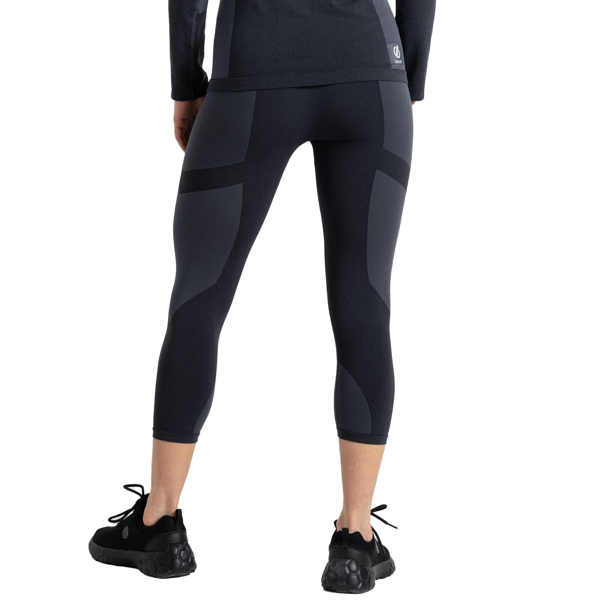 Leggings 3/4 IN THE ZONE Donna (Nero)