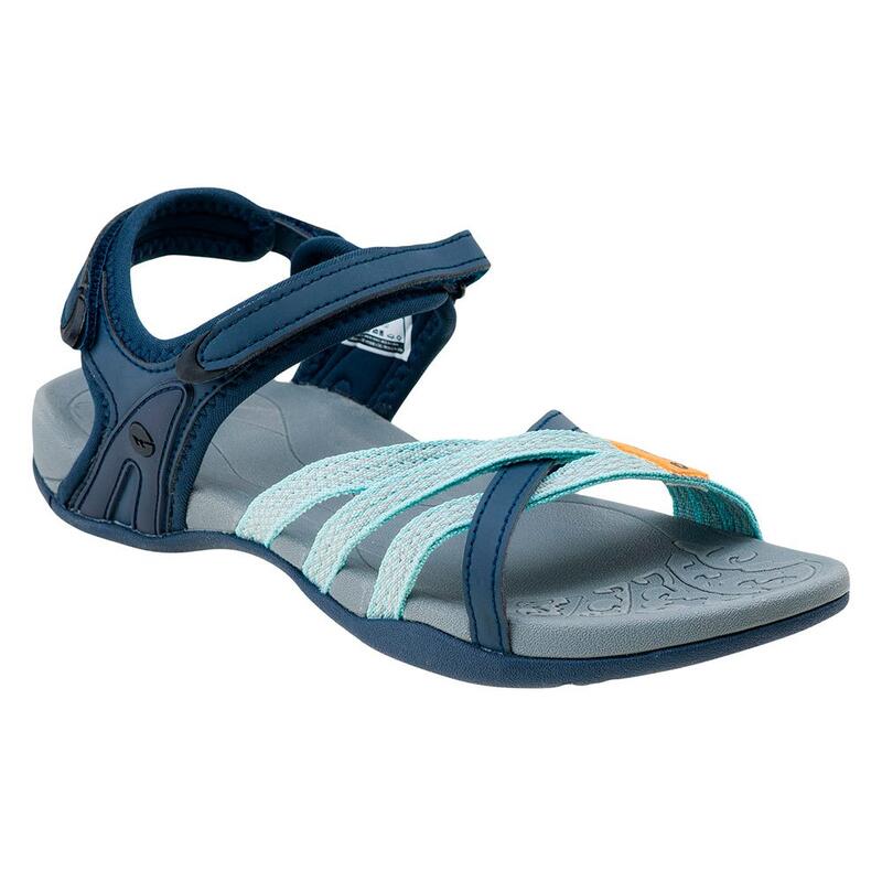 Dames Celneo sandalen (Marine/Blauw Radience/Geel)