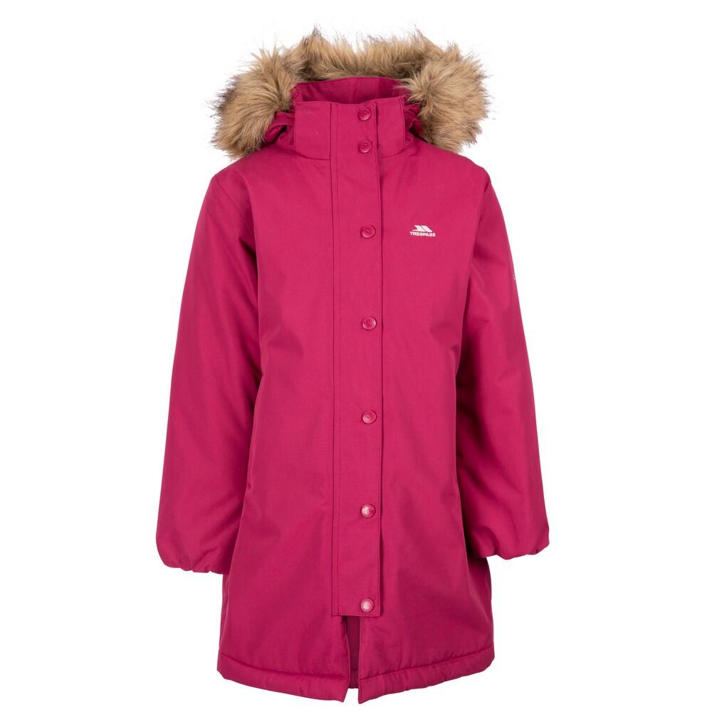 Trespass - Veste Imperméable Astound Fille (pourpre) - Coupe-pluie - Rose -  4 À 6 Ans - Decathlon