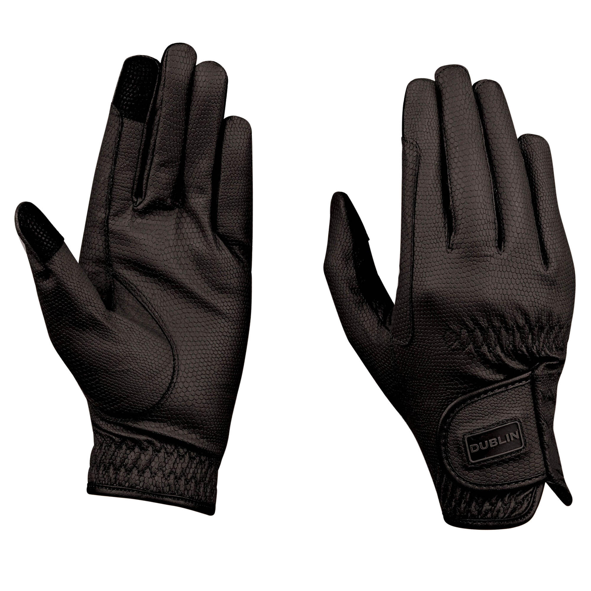 DUBLIN Touch Screen Everyday Riding Gloves (Black)