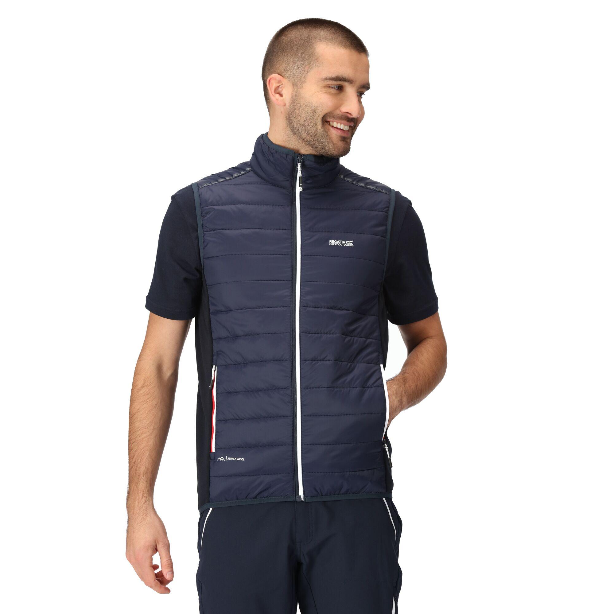 Mens Halton VII Padded Gilet (Navy) 4/5