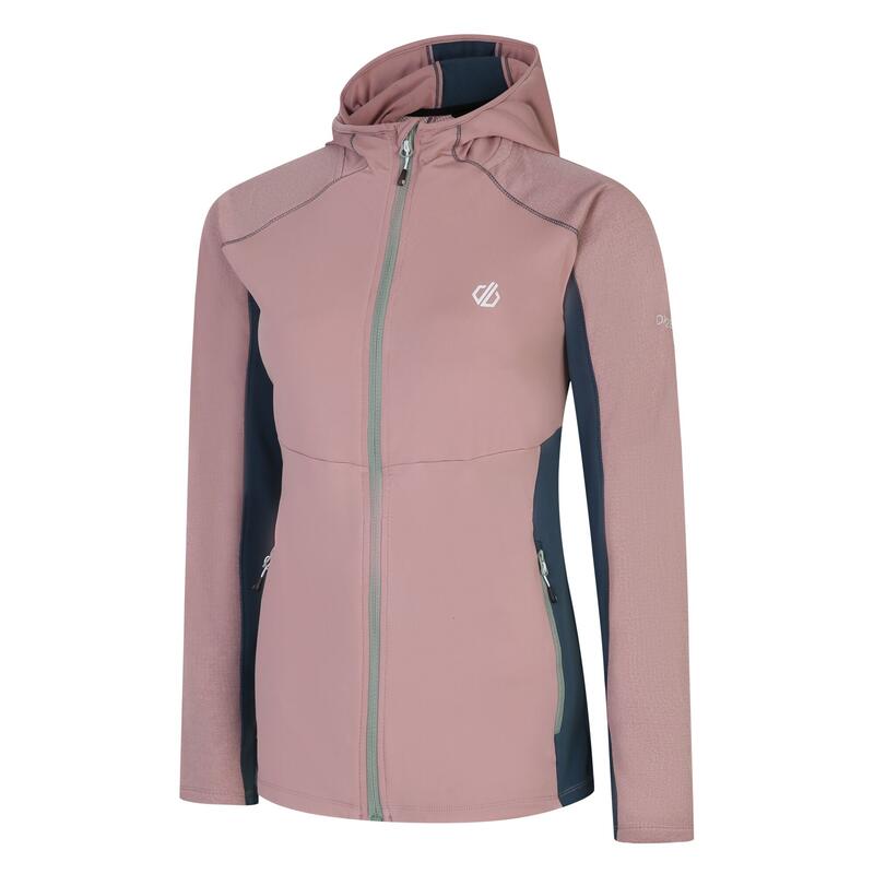 Dames Convey II Hooded Core Stretch Midlayer (Schemerige roos)