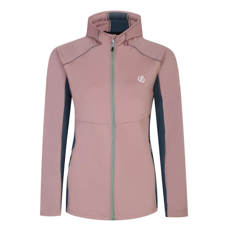 Dames Convey II Hooded Core Stretch Midlayer (Schemerige roos)