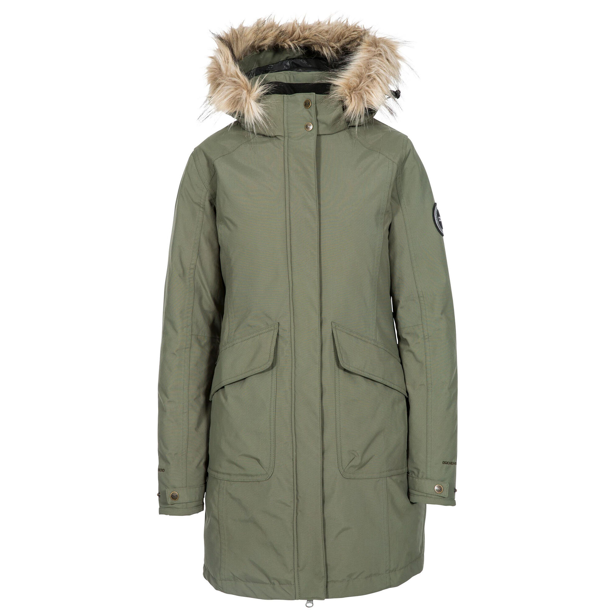 TRESPASS Womens/ladies Bettany Dlx Down Jacket (Basil)