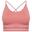 Reggiseno Sportivo Donna Dare 2B Don't Sweat It Mesa Rosa