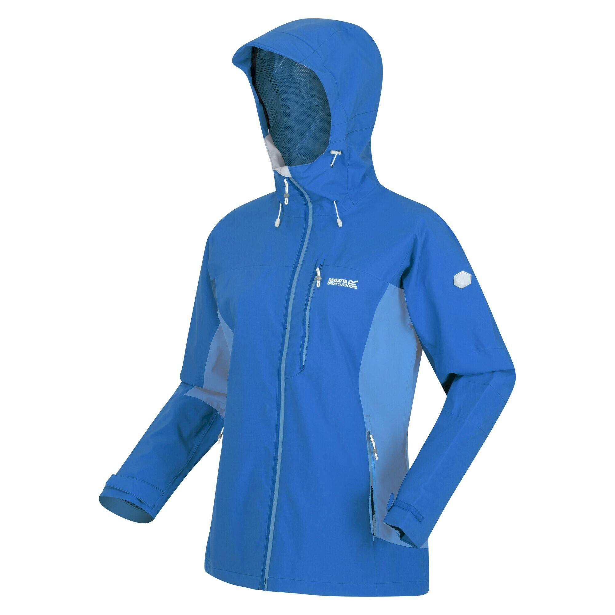 Womens/Ladies Highton Stretch III Waterproof Jacket (Lapis Blue/Sonic Blue) 4/5