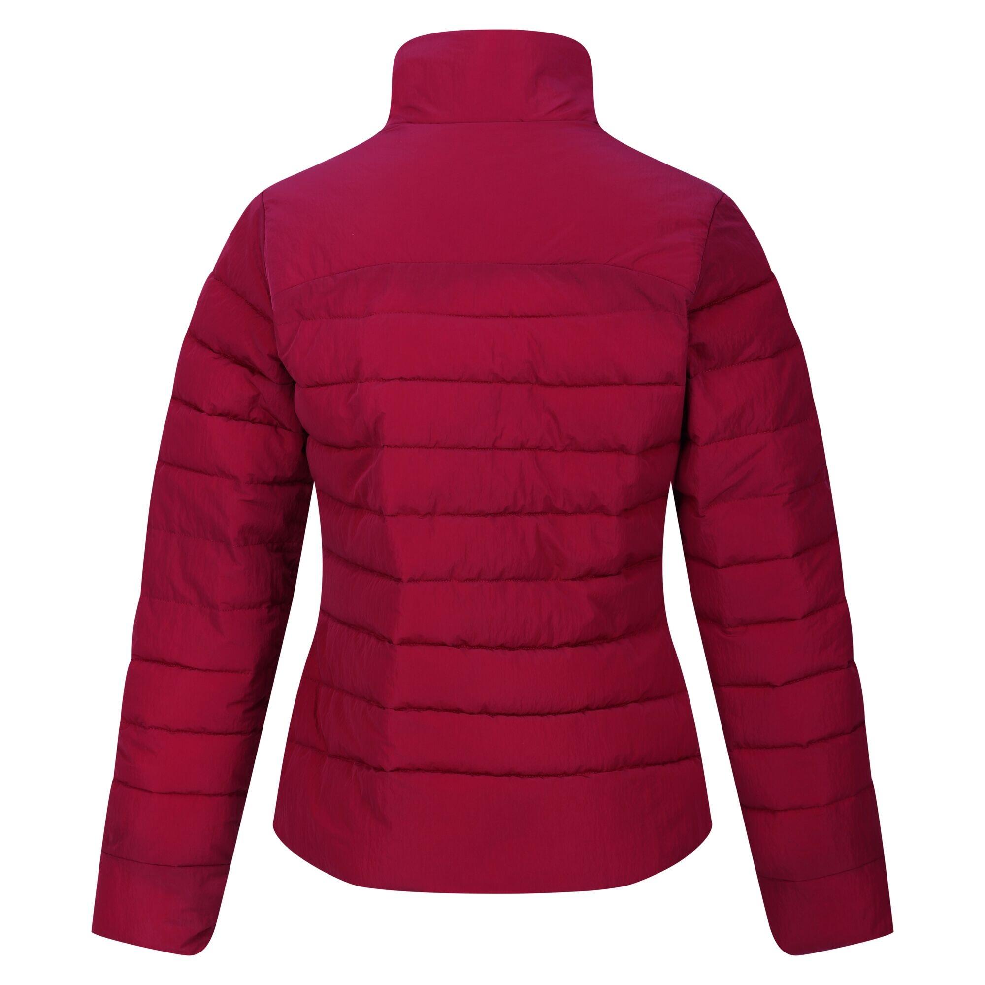 Womens/Ladies Keava III Baffled Padded Jacket (Rumba Red) 2/5