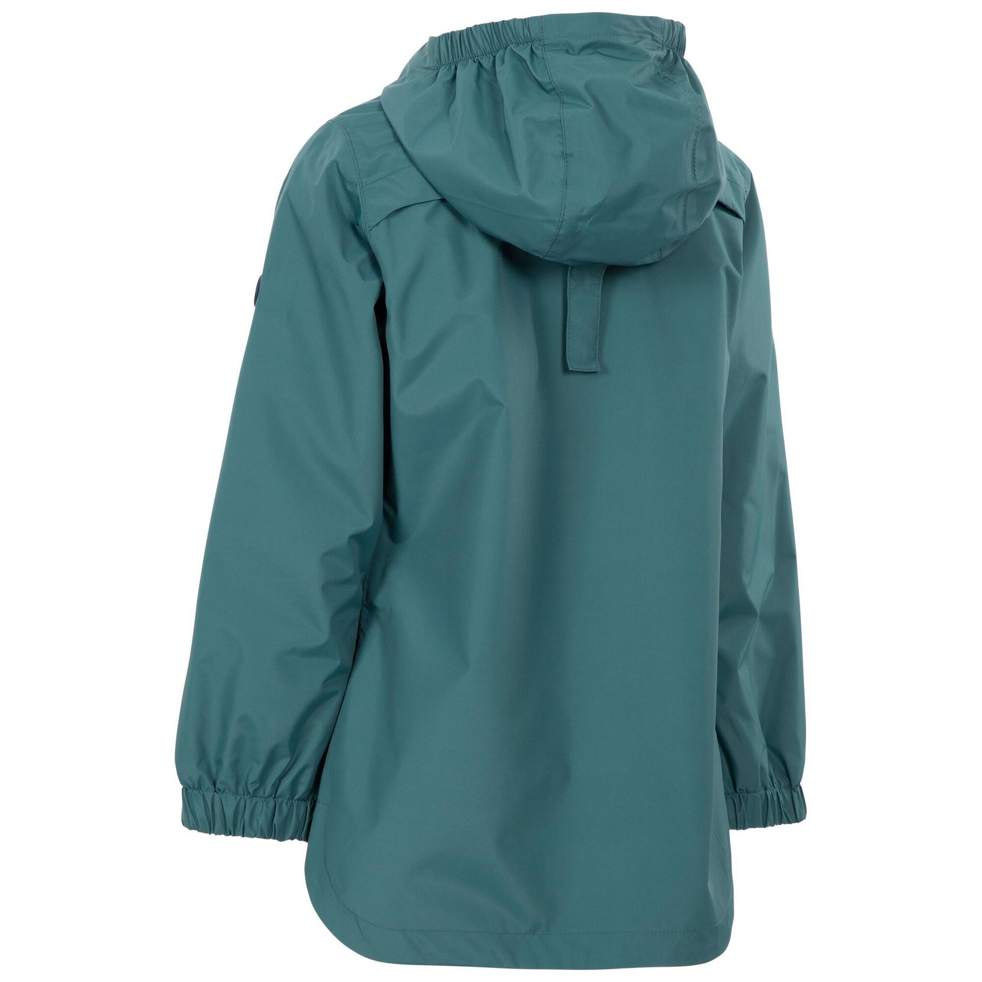 Veste Imperméable FLOURISH Fille (Vert Sombre) 2/4