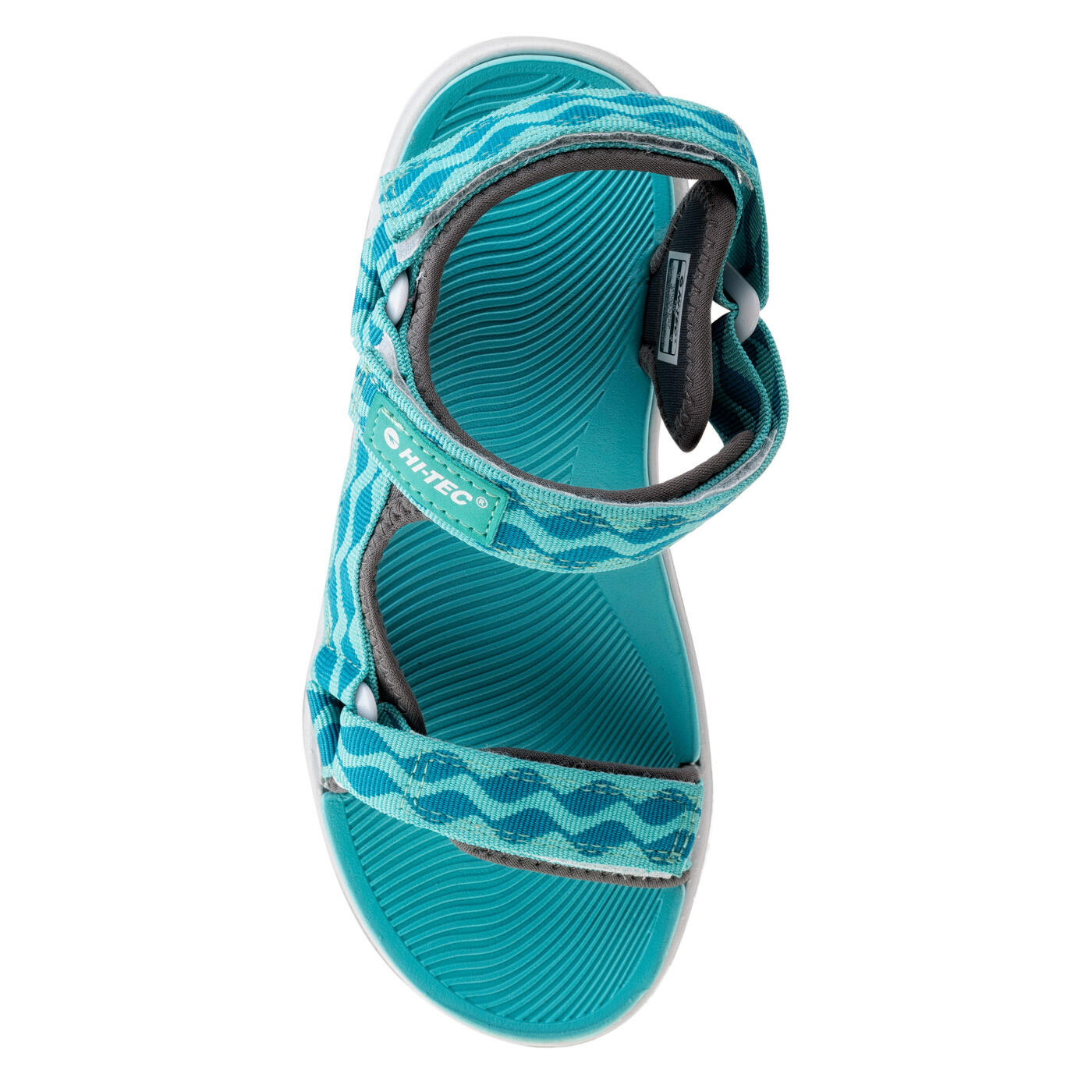 Sandali Donna Hi-Tec Hanary Grigio Turchese Chiaro 4/4