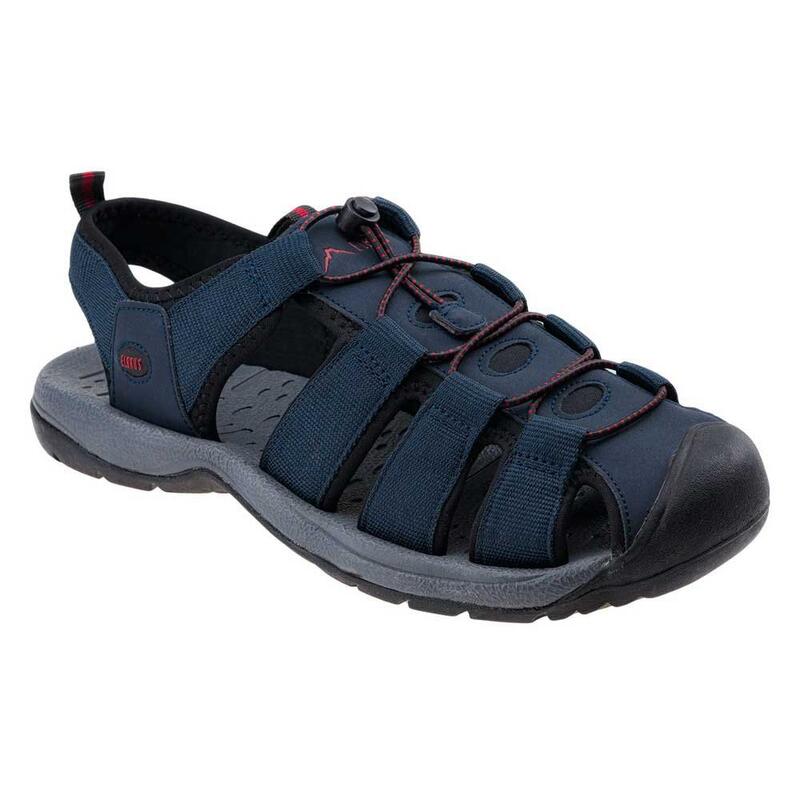 Heren Keniser Sandalen (Marine/Zwart/Donkerrood)