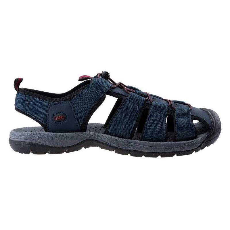 Heren Keniser Sandalen (Marine/Zwart/Donkerrood)