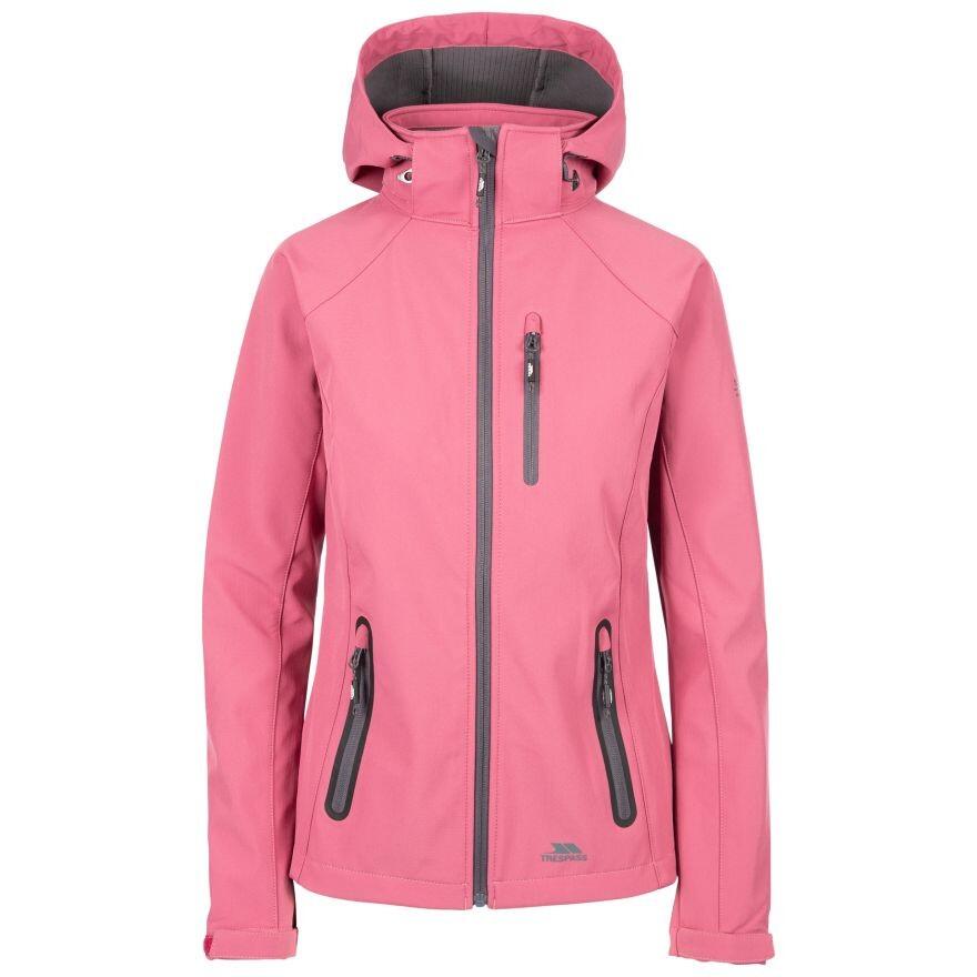 TRESPASS Giacca Soft Shell Donna Trespass Bela II Fard Rosa