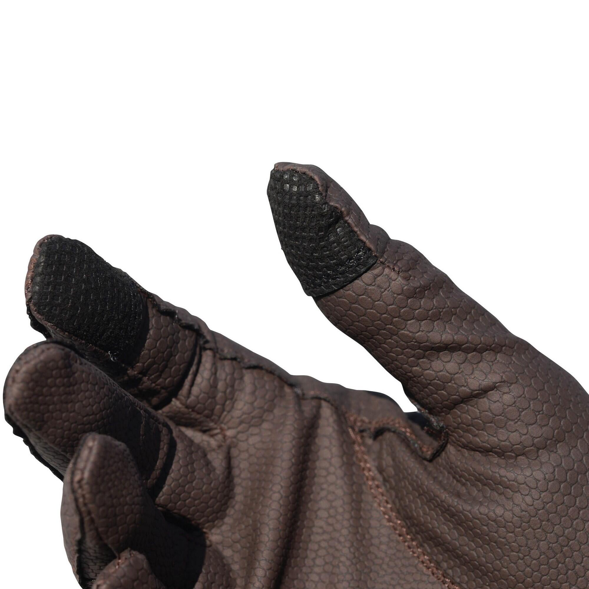 Touch Screen Everyday Riding Gloves (Brown) 2/4