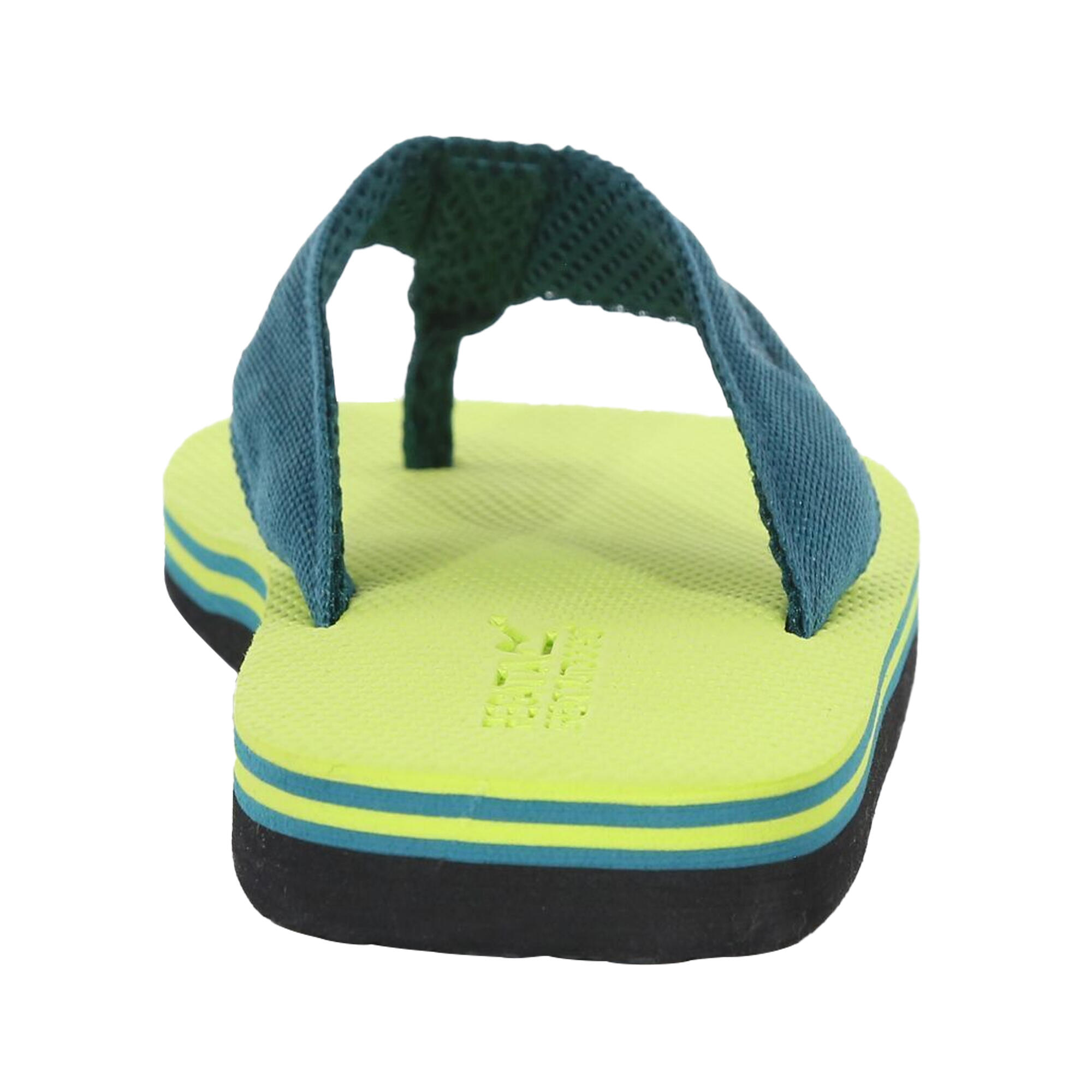 Mens Rico Flip Flops (Bright Kiwi/Pacific Green) 2/5