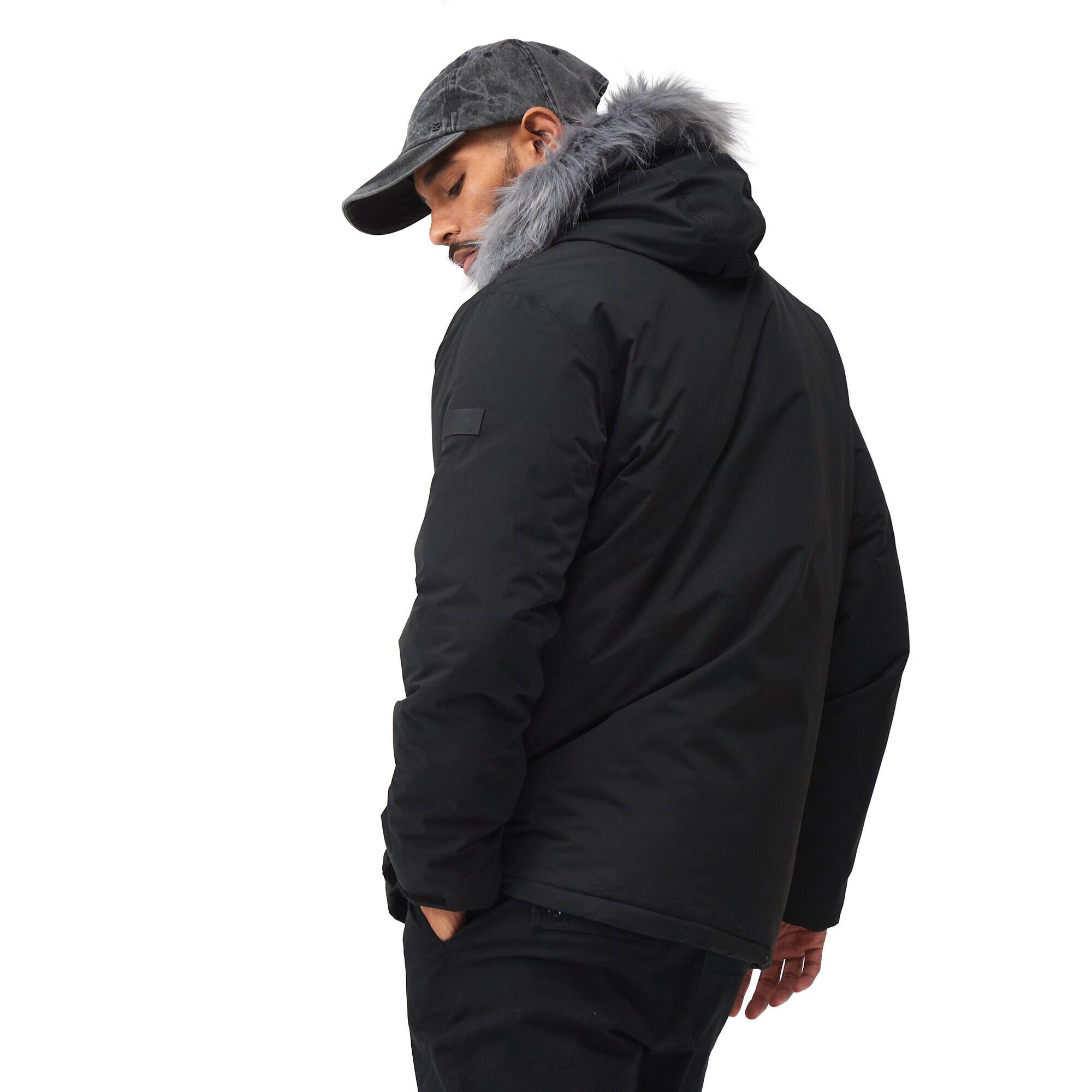 Mens Salinger IV Waterproof Jacket (Black) 3/5