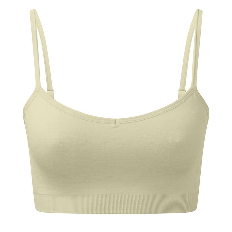 Brassière de sport Femme (Vert de gris)