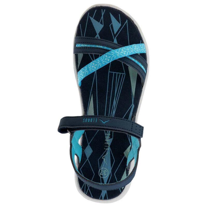 Dames Laneviso sandalen (Marine / Blauw / Groen)