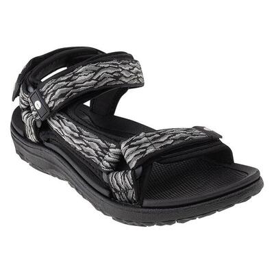 Heren hanary sandalen (zwart/grijs)
