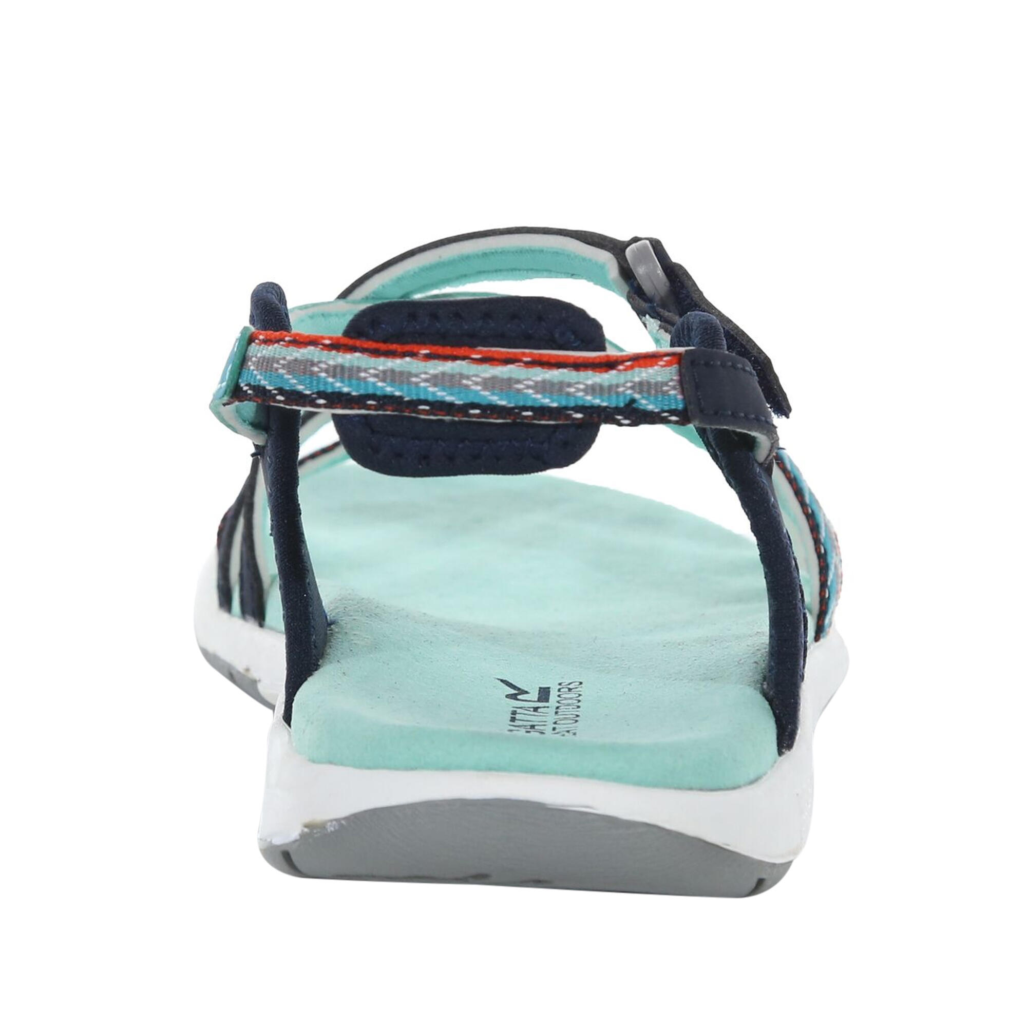 Sandali Incrociata Donna Regatta Santa Roma Blu Navy Ocean Wave 2/5