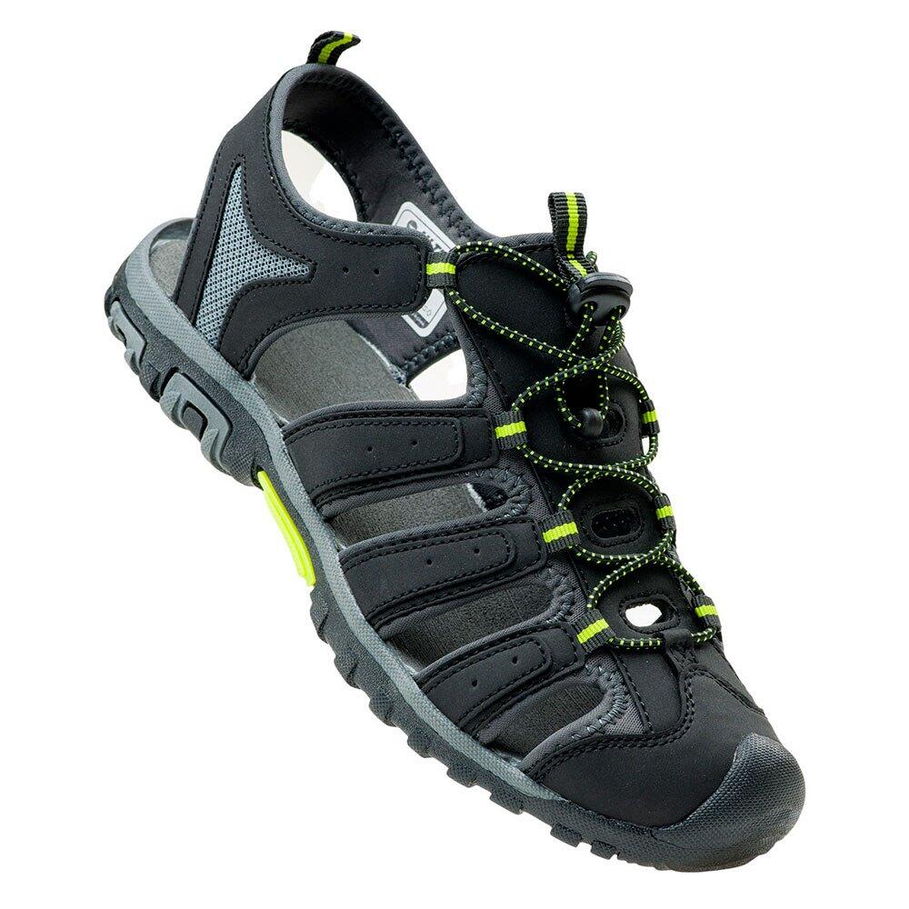 Sandals ERITIO Homme (Black / Light green)