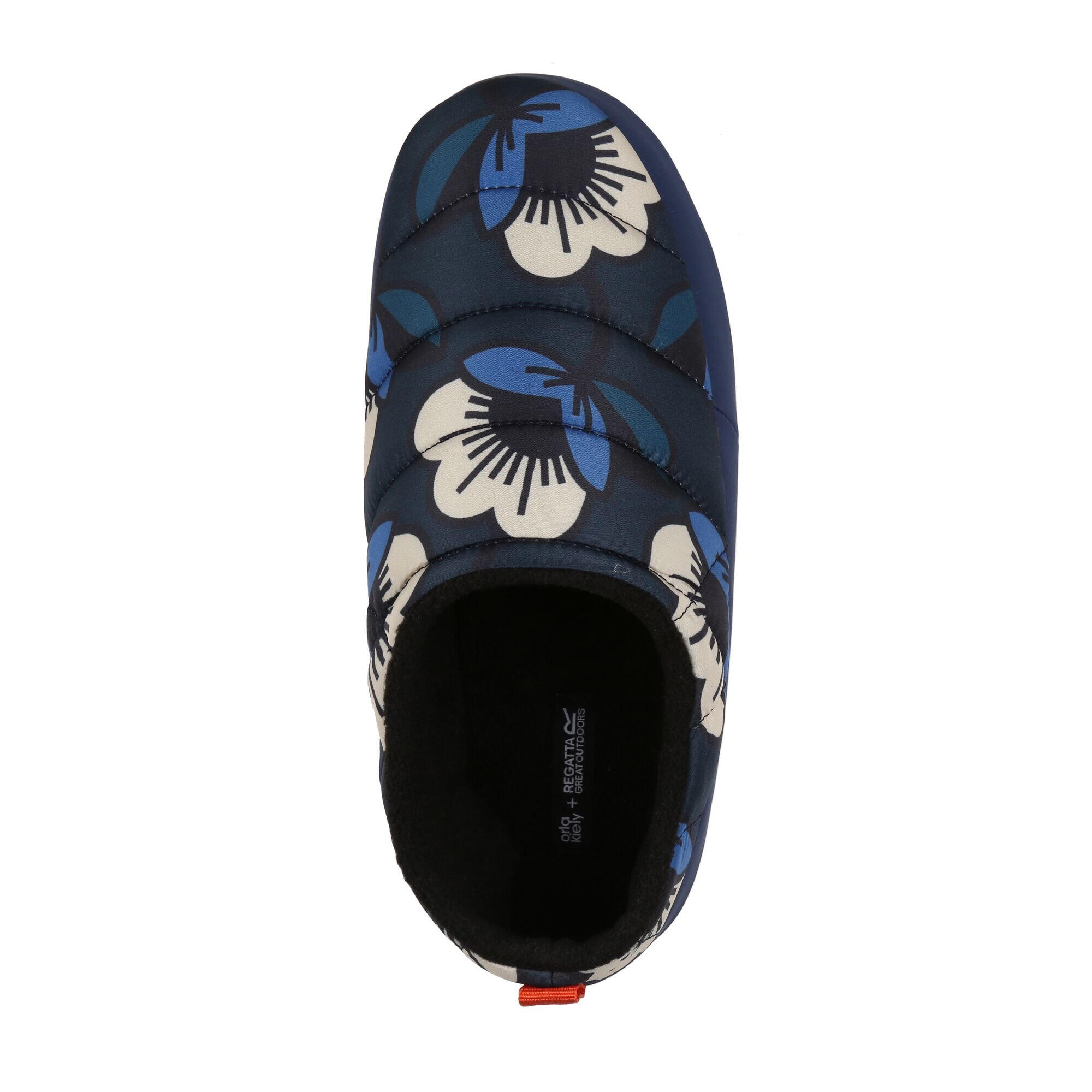 Womens/Ladies Orla Kiely Tent Passion Flower Mules (Navy) 4/5