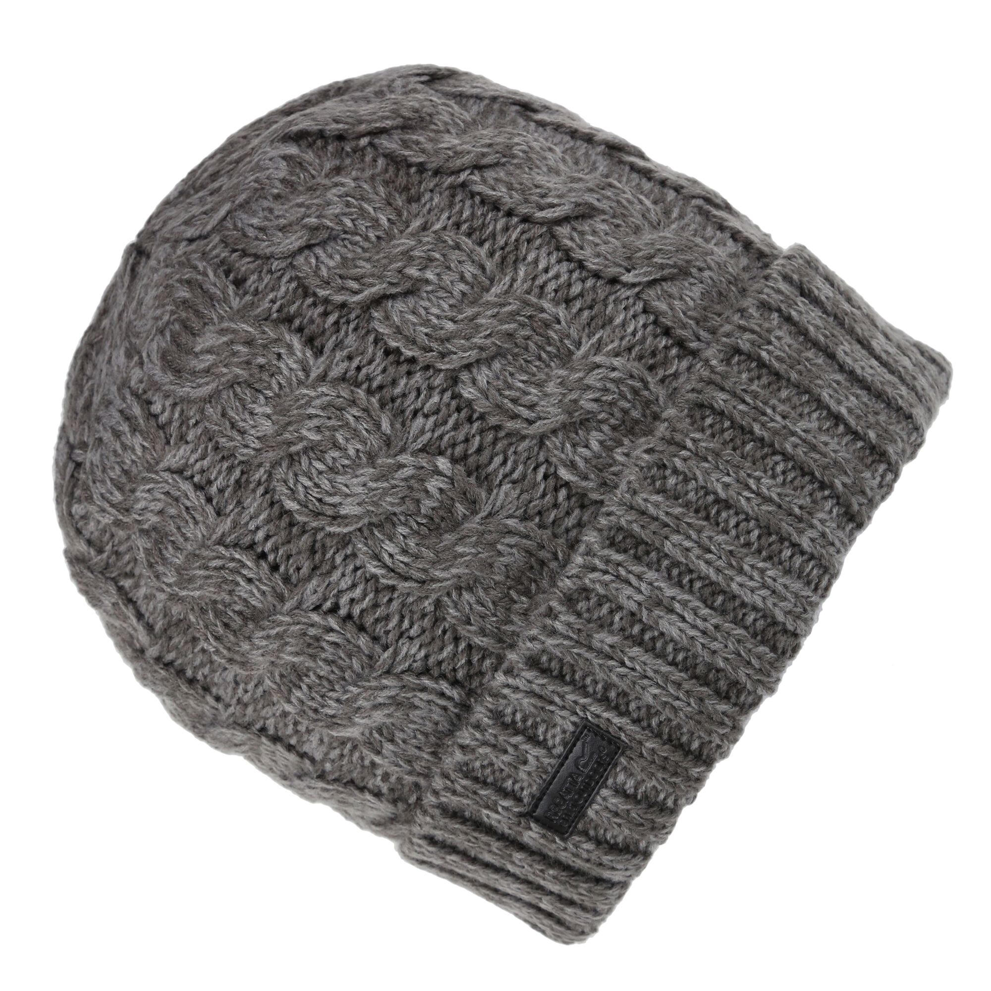 Mens Harrell III Winter Hat (Storm Grey Marl) 2/4