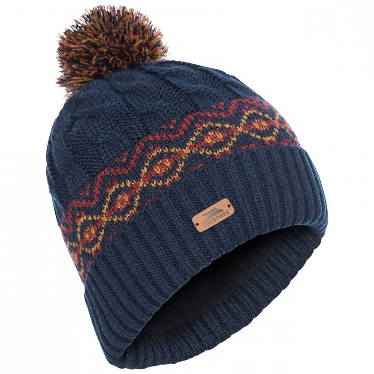 Herre Bommelmütze Andrews Herren Marineblau 3/4