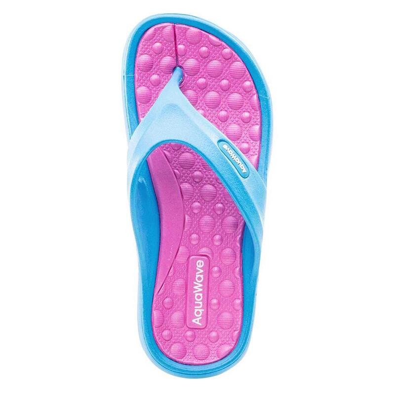 Kinderen/Kinderen Ilama Teenslippers (Saffierblauw/Fuchsia)