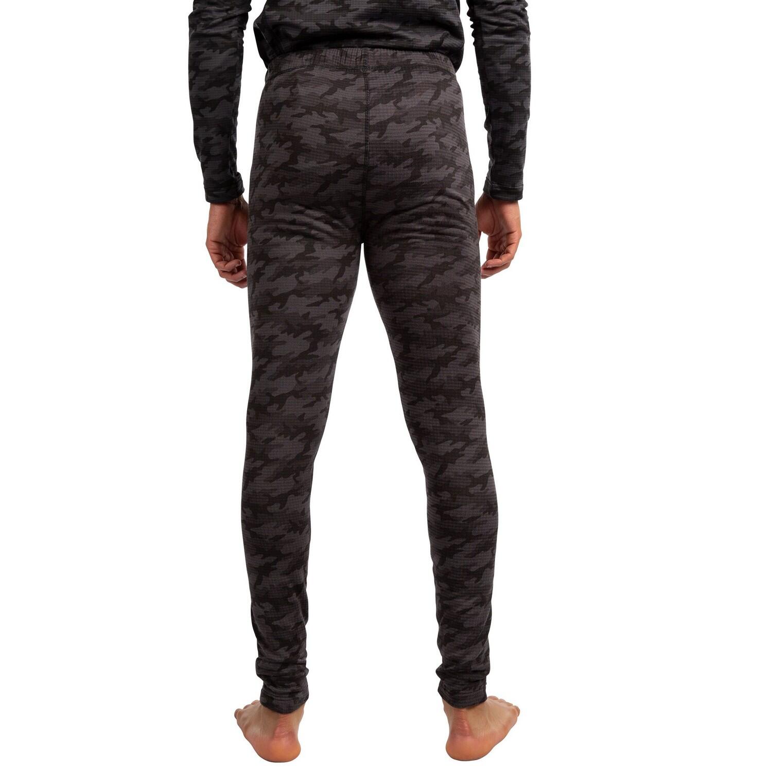 Sottopantaloni Camo Uomo Trespass Derren Grigio Scuro 2/5