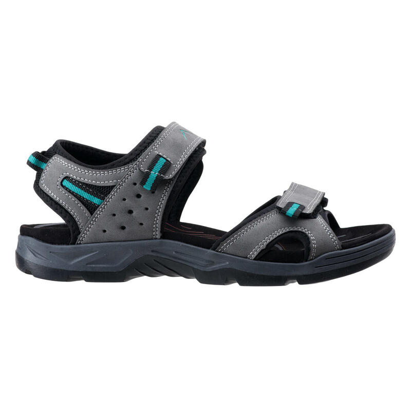 Heren Ecoler Sandalen (Grijs/Turkoois)