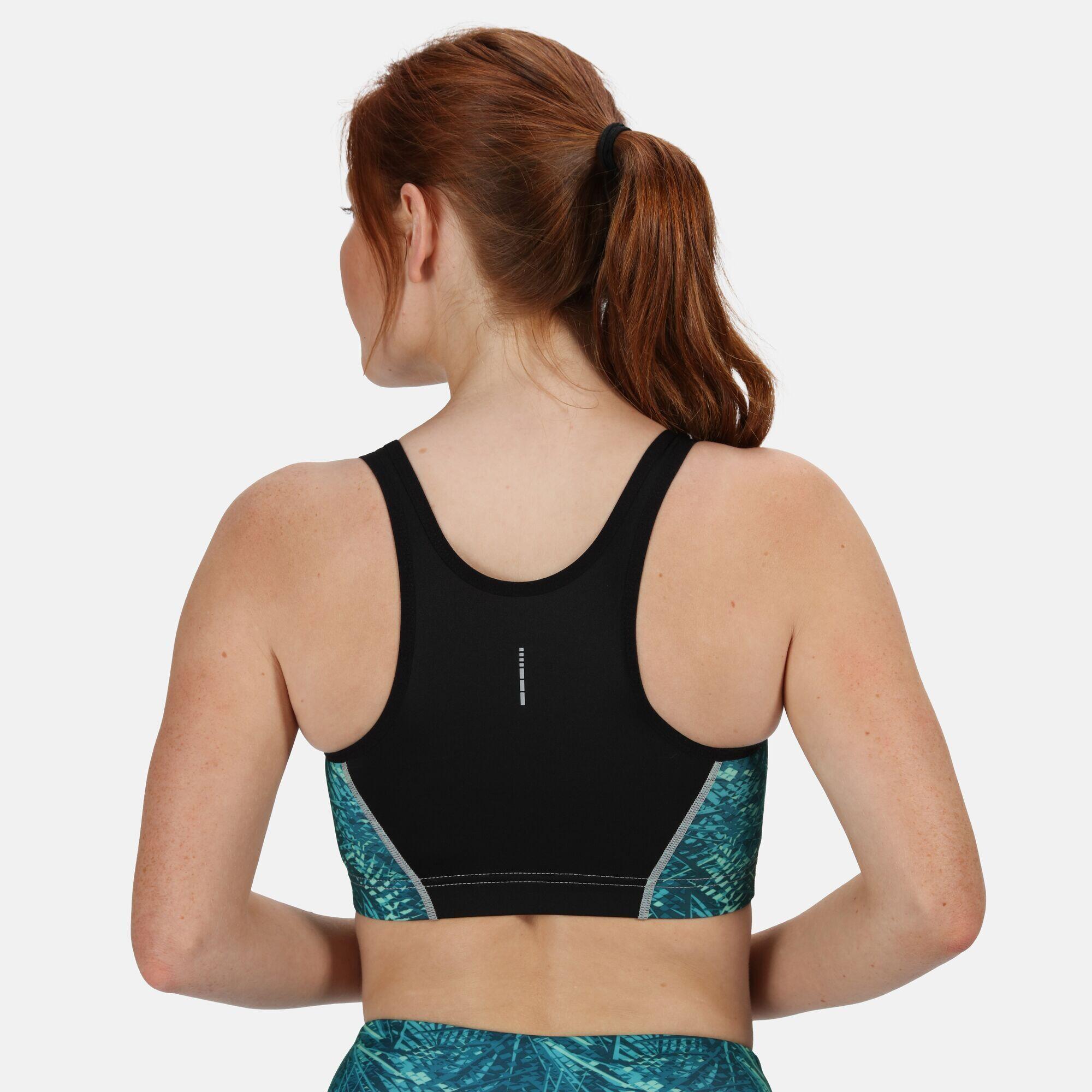 Womens/Ladies Asana Sports Bra (Ceramic Print) 3/5