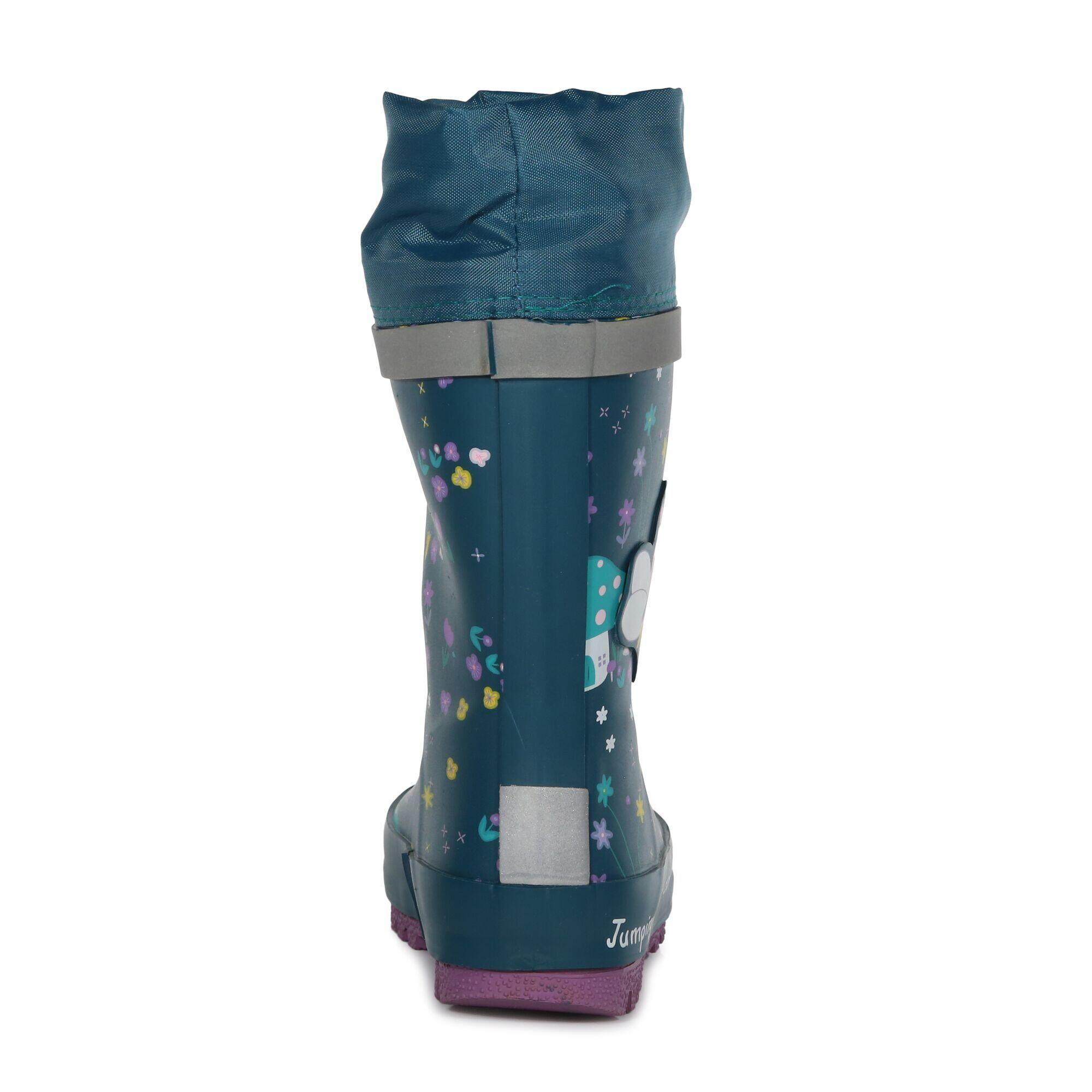 Bottes De Pluie FANTASY Enfant (Bleu Sarcelle Foncé) 2/5