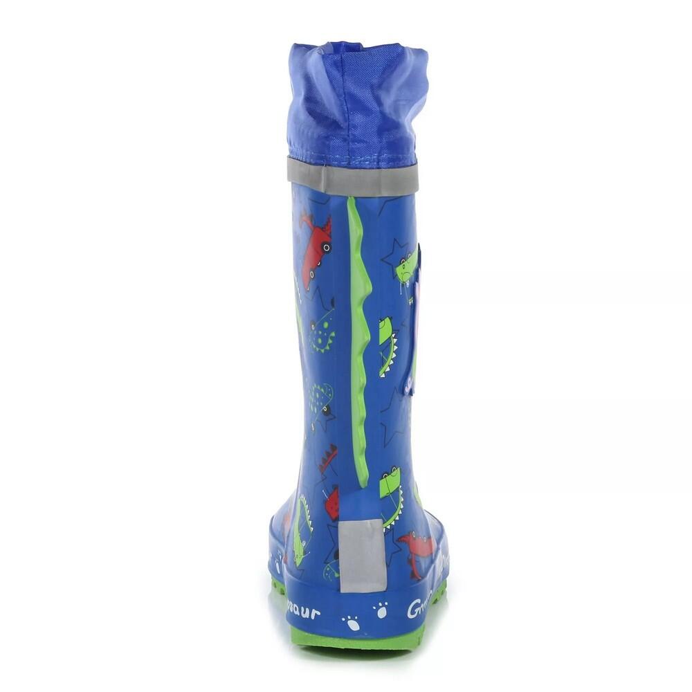 PUDDLE Children's rain boots (Bright blue)