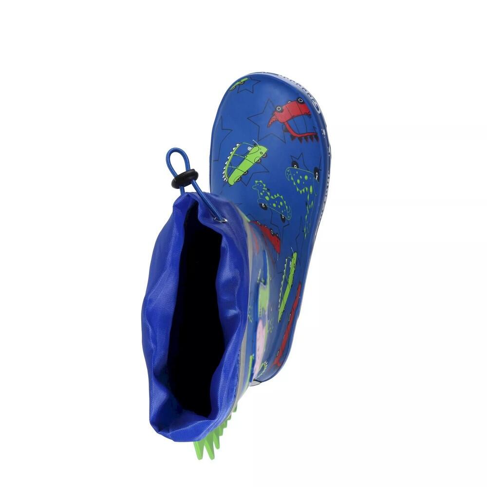 Bottes De Pluie PUDDLE Enfant (Bleu Vif) 3/5