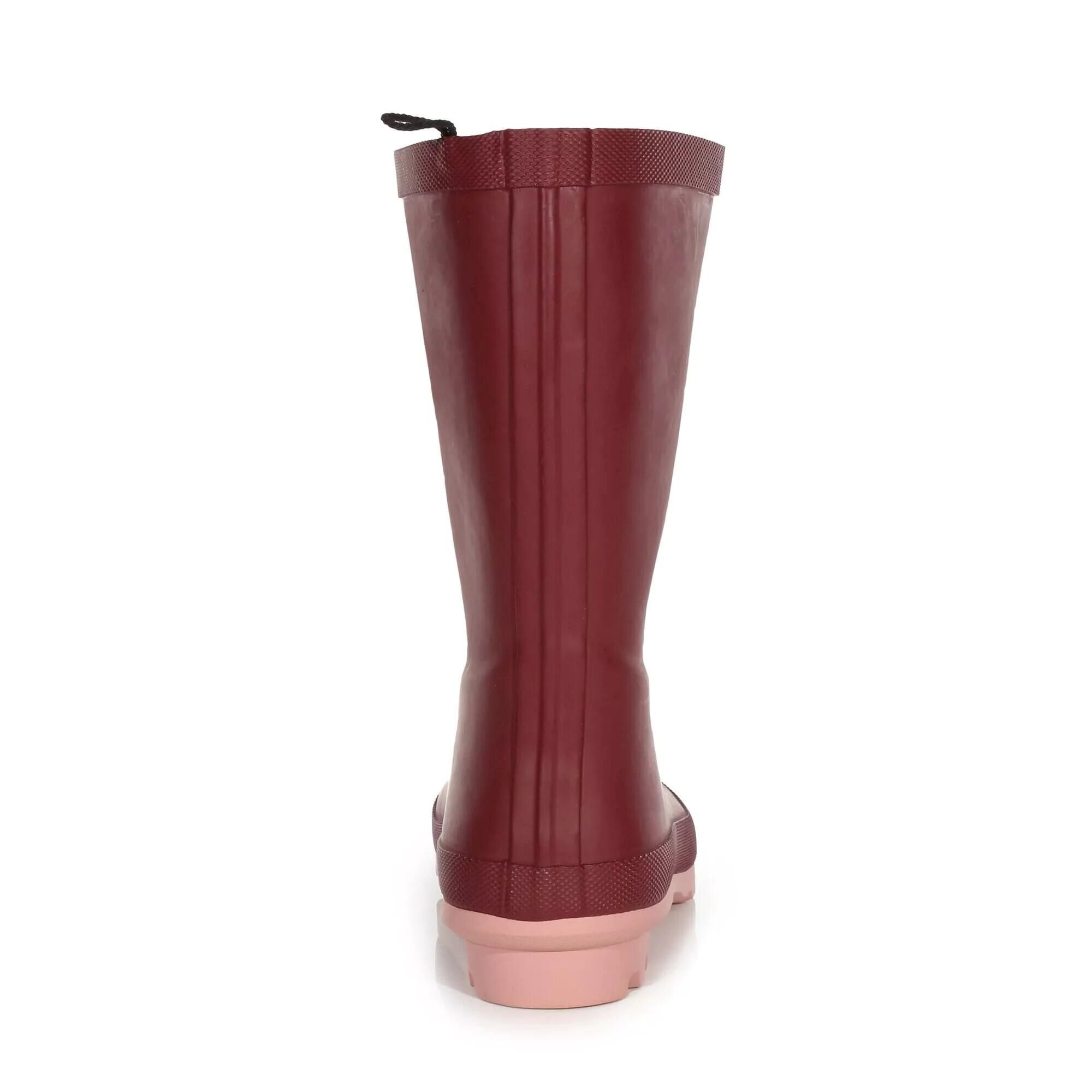 Botas de Agua de Luces Fairweather Shine Brite para Niños/Niñas Pimiento Oscuro, 2/5