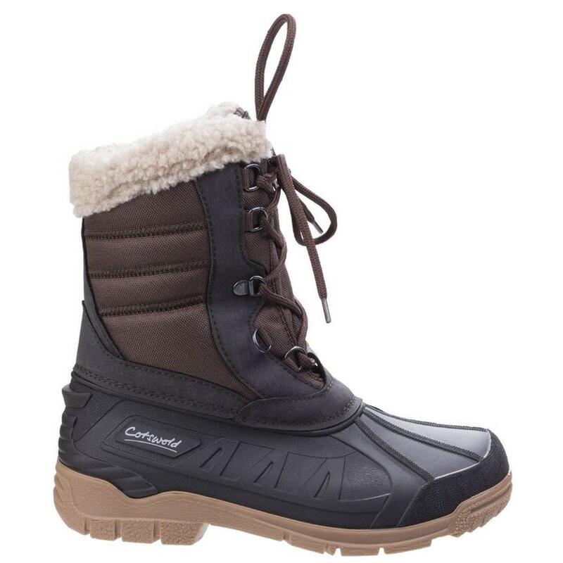 Coset wasserfeste hohe Stiefel Damen Braun