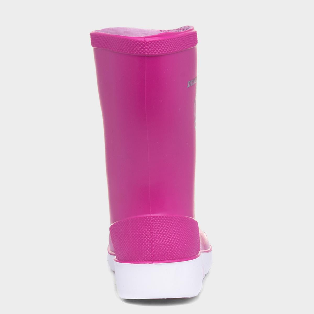 Pink dunlop wellies discount