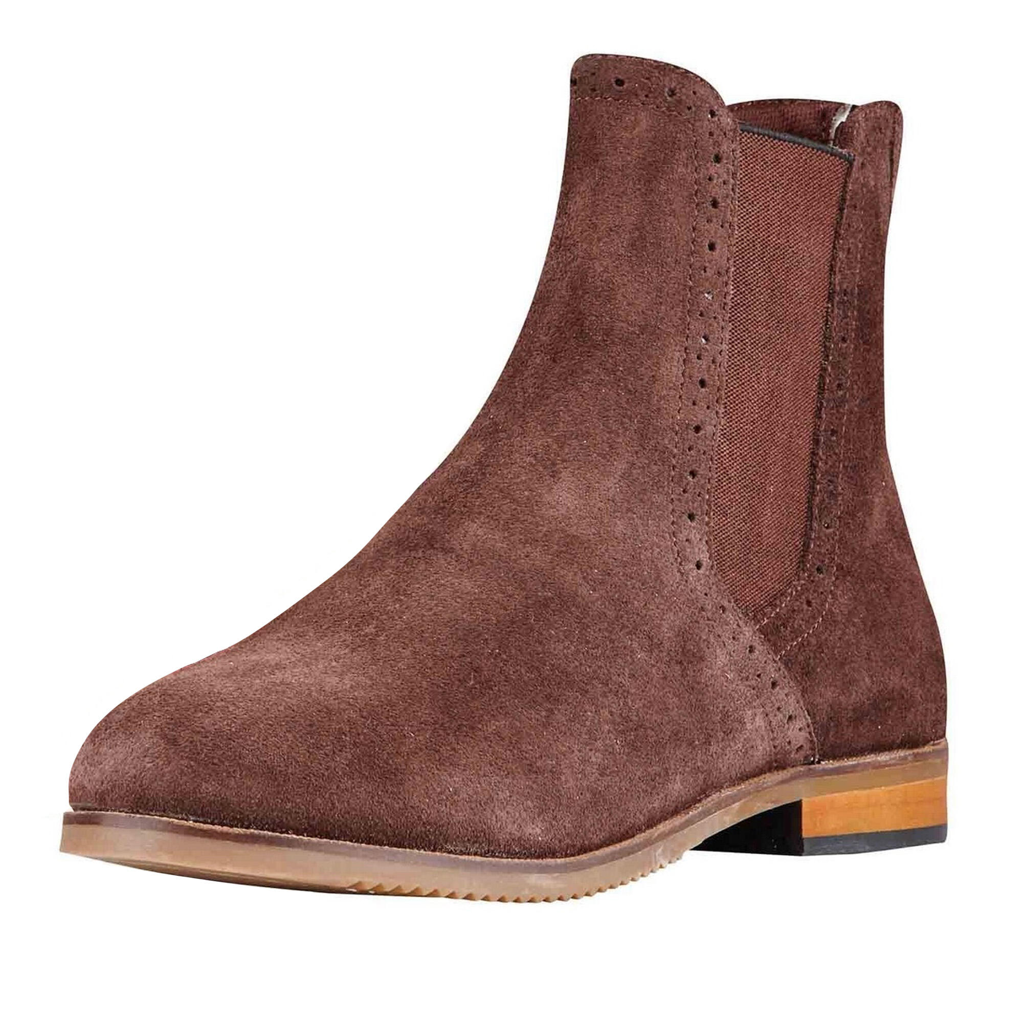 Suede boots (Brown)